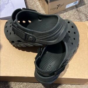 Crocs Kids Black Clogs